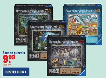 Makro Escape puzzels aanbieding