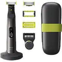 MediaMarkt PHILIPS OneBlade Pro 360 Face+Body Trimmer Scheerapparaat Styler aanbieding