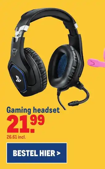 Makro Gaming headset aanbieding