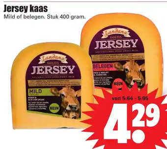 Dirk Jersey kaas 400g aanbieding