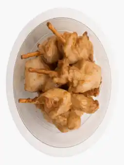 Flink Kipdijspiesjes 100g aanbieding