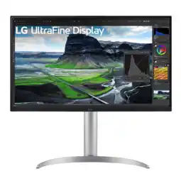 MediaMarkt LG Ultrafine 27uq850v-w.aeu - 27 Inch 3840 X 2160 (ultra Hd 4k) Ips-paneel In Hoogte Verstelbaar aanbieding