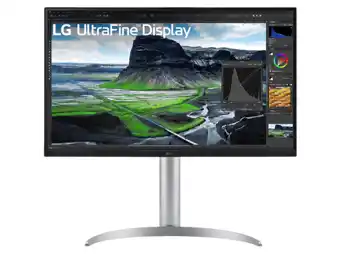 MediaMarkt LG Ultrafine 27uq850v-w.aeu - 27 Inch 3840 X 2160 (ultra Hd 4k) Ips-paneel In Hoogte Verstelbaar aanbieding