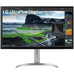 MediaMarkt LG Ultrafine 32uq850v-w.aeu - 31.5 Inch 3840 X 2160 (ultra Hd 4k) Ips-paneel In Hoogte Verstelbaar aanbieding