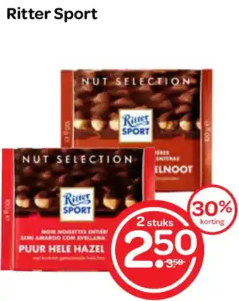 Spar Ritter Sport aanbieding