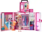 Bol.com Barbie Droomkast en Barbiepop - Speelset met modepop en barbiekleding aanbieding