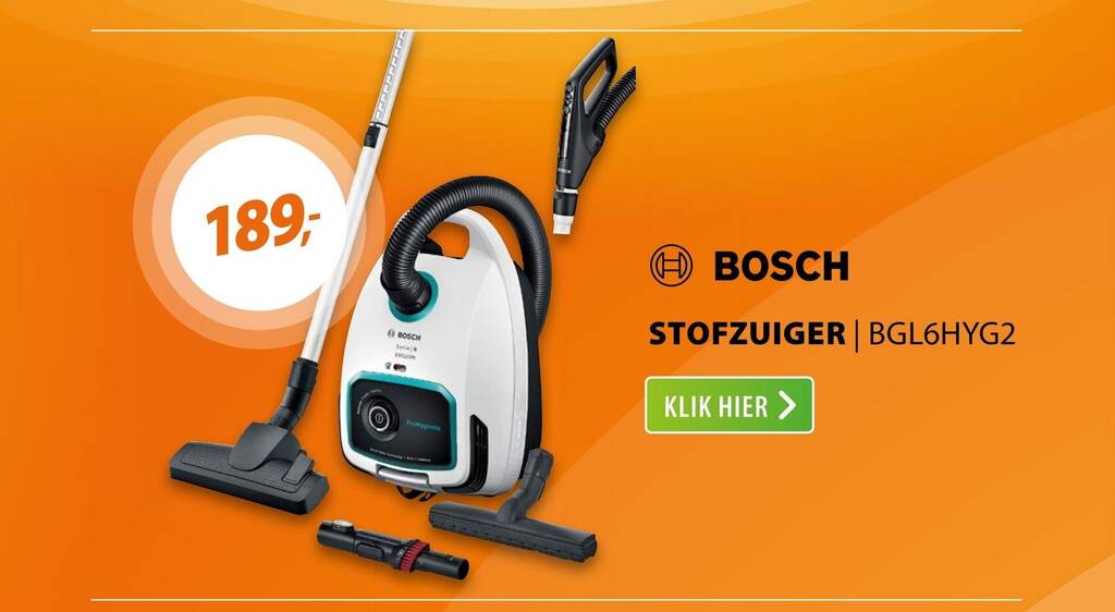 BOSCH STOFZUIGER aanbieding bij Expert