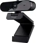 Bol.com Trust Taxon Webcam - QHD - 2K - Privacy Filter - Zwart - voor Skype Teams & Zoom aanbieding