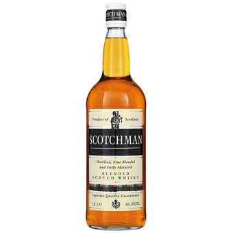 Dirck 3 Scotchman Whisky HELE LITER aanbieding