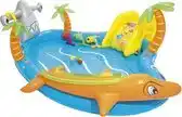 Bol.com Bestway Speelzwembad Zeedieren - 280x257x87cm aanbieding