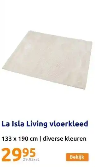 Action La Isla Living vloerkleed aanbieding
