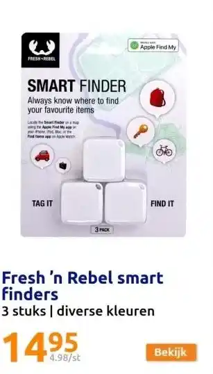 Action Fresh ’n Rebel smart finders aanbieding