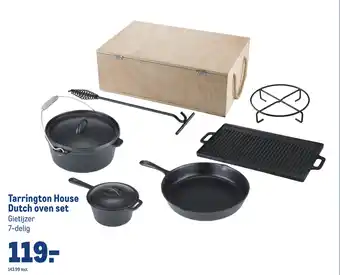 Makro Tarrington House Dutch oven set Gietijzer 7 delig aanbieding