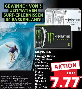 Kaufland DE Monster Energy Drink aanbieding