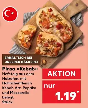 Kaufland DE Pinsa Kebab aanbieding