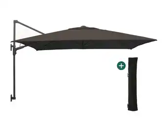 Kees Smit Shadowline muurparasol 250x250cm aanbieding