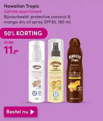 DA Hawaiian Tropic aanbieding