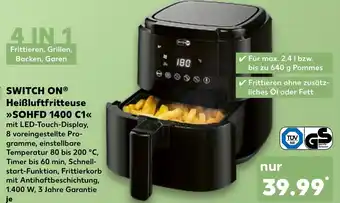 Kaufland DE SWITCH ON Heißluftfritteuse aanbieding