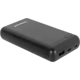 Bol.com (Intenso) Powerbank XS20000 - 20.000mAh - Li-polymer - USB-A en USB-C - zwart (7313550) aanbieding