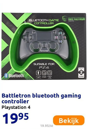 Action Battletron bluetooth gaming controller aanbieding