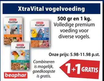 Huisdier Voordeelshop XtraVital vogelvoeding aanbieding