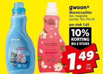 Boni gwoono Wasyerzachter aanbieding