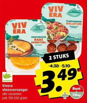 Boni Vivera vleesvervanger aanbieding