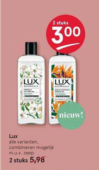 Etos Lux Botanicals 2 stuks aanbieding