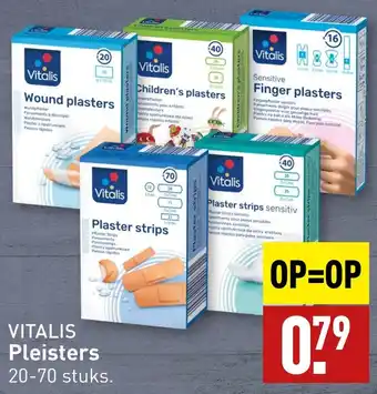 ALDI VITALIS Pleisters aanbieding