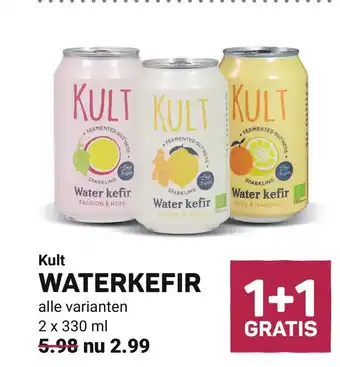 Ekoplaza Kult WATERKEFIR aanbieding