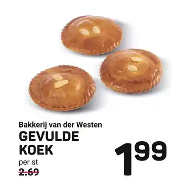 Ekoplaza Bakkerij van der Westen GEVULDE KOEK aanbieding