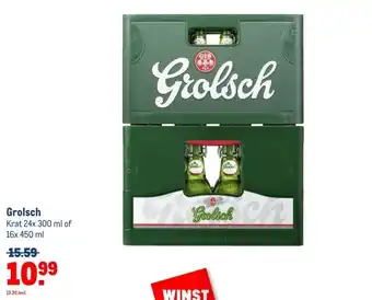 Makro Grolsch aanbieding