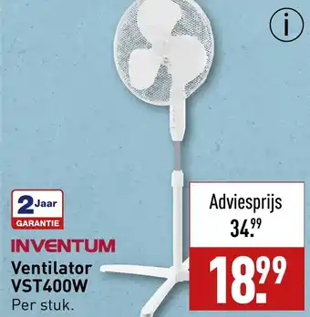 ALDI INVENTUM Ventilator VST400W aanbieding