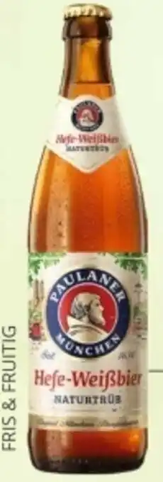 Mitra Paulaner Hefe Weisse 50 cl aanbieding