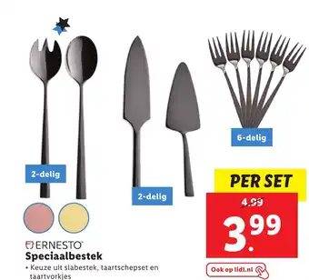 Lidl Ernesto speciaalbestek per set aanbieding