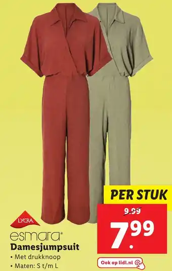 Lidl esmara Damesjumpsuit aanbieding