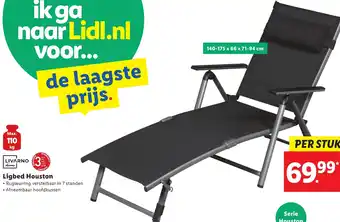 Lidl LIVARNO home Ligbed Houston aanbieding