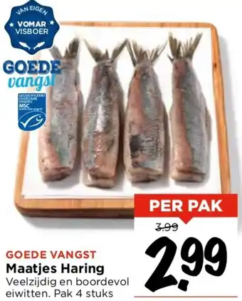 Vomar Voordeelmarkt Maatjes Haring aanbieding