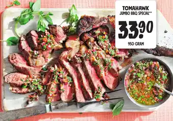 Jumbo TOMAHAWK BBQ SPECIAL 950g aanbieding