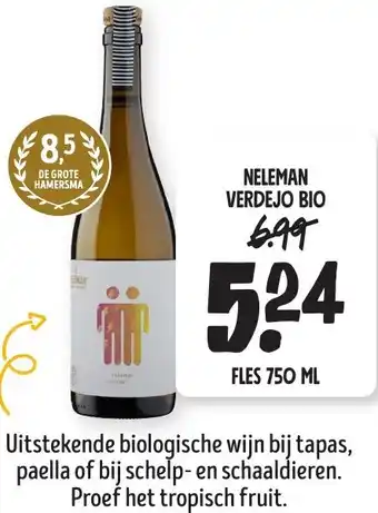 Jumbo NELEMAN VERDEJO BIO 750ml aanbieding