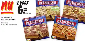 Jumbo DR. OETKER BIG AMERICANS aanbieding