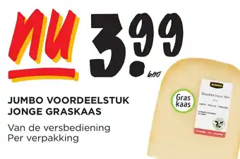 Jumbo VOORDEELSTUK JONGE GRASKAAS aanbieding