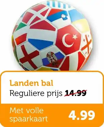 Coop Landen bal aanbieding