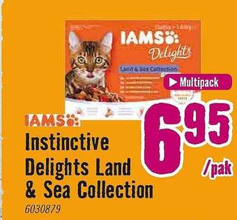 Hornbach Iams Instinctive Delights Land & Sea Collection aanbieding