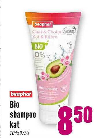 Hornbach Beaphar Bio Shampoo Kat aanbieding