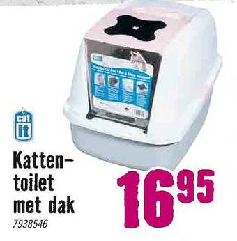 Hornbach Kattentoilet Met Dak aanbieding