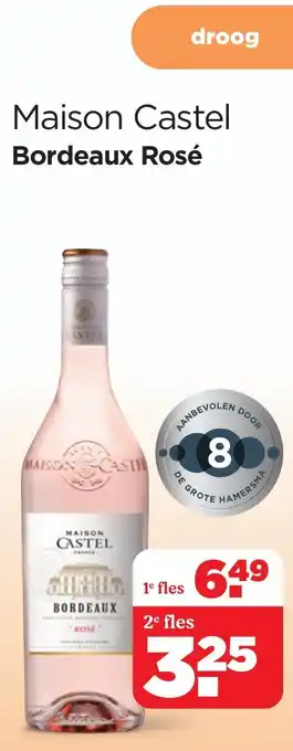 PLUS Maison Castel Bordeaux Rosé aanbieding