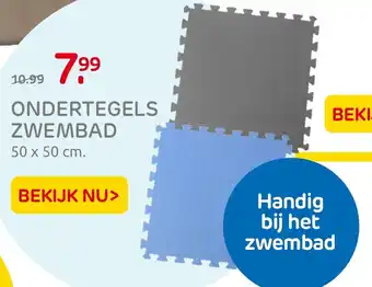Praxis ONDERTEGELS ZWEMBAD 50 x 50 cm. aanbieding