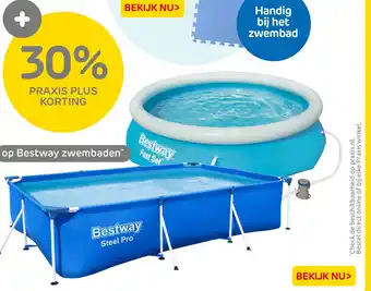 Praxis op Bestway zwembaden aanbieding