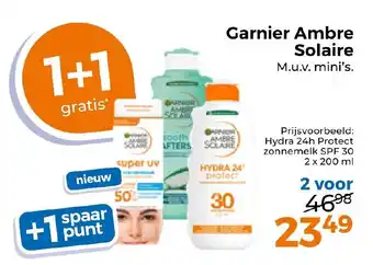 Trekpleister Garnier Ambre Solaire aanbieding